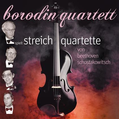 Borodin Quartett, Ludwig van Beethoven (1770-1827) & Dimitri Schostakowitsch (1906-1975) - Streichquartette (2 CDs)