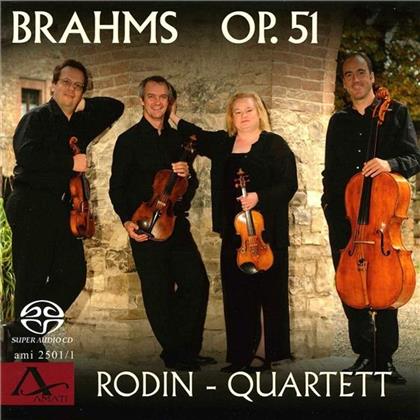 Rodin Quartett & Johannes Brahms (1833-1897) - String Quartet Op. 51 No.1 & No.2