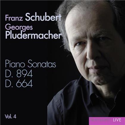 Franz Schubert (1797-1828) & Georges Pludermacher - Piano Sonatas D. 984, D. 664 Vol. 4