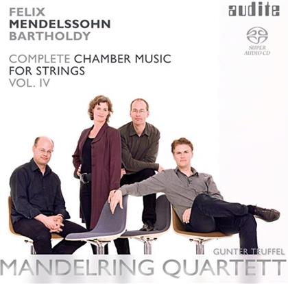 Mandelring Quartet & Felix Mendelssohn-Bartholdy (1809-1847) - Kammermusik 4 (SACD)
