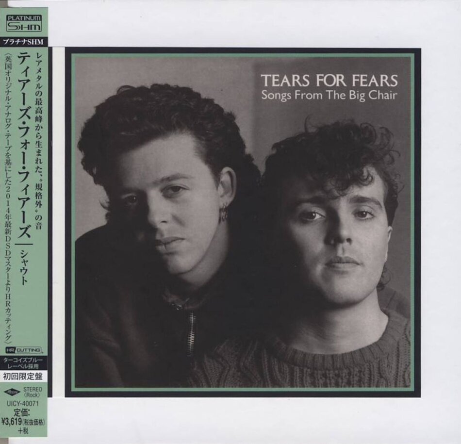 Tears For Fears - Songs From The Big Chair - Papersleeve Special Package Japan Edition, Version Remasterisée