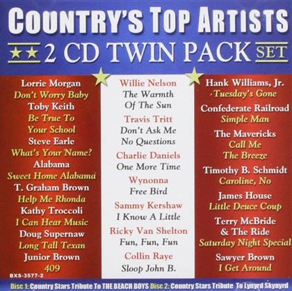 Lynyrd Skynyrd Frynds & Beach Boys Tribute - Country's Top Artists (2 CDs)