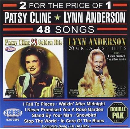 Patsy Cline & Lynn Anderson - 48 Songs