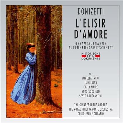 Glyndebourne Chorus, Luigi Alva, Emily Maire, Enzo Sordello, Sesto Bruscantini, … - L'elisir D'amore - Gesamtaufnahme - Aufführungsmitschnitt 1962 (2 CDs)