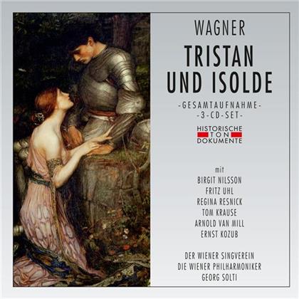 Richard Wagner (1813-1883), Wiener Singverein, Birgit Nilsson, Fritz Uhl, … - Tristan Und Isolde - Gesamtaufnahme (3 CD)