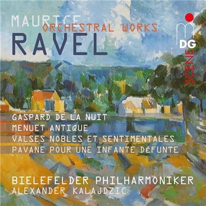 Maurice Ravel (1875-1937) & Bielefelder Philharmoniker - Orchestral Works - Gaspard de la Nuit, Menuet Antique, Vasles Nobles et Sentimentales, Pavane pour une Infante Défunte (SACD)