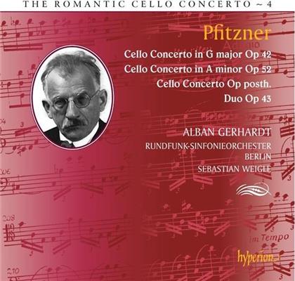 Hans Erich Pfitzner (1869 - 1949), Sebastian Weigle, Alban Gerhardt & Rundfunk-Sinfonieorchester Berlin - Romantic Cello Concerto - 4 - op.42, op.52, op.posthum duo op.43