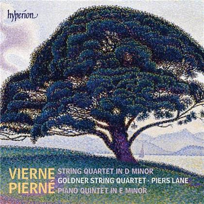 Goldner String Quartet, Louis Vierne (1870-1937), Gabriel Pierné (1863-1937) & Lane Piers (Klavier) - Pierne: Piano Quintet - Vierne: String Quartet