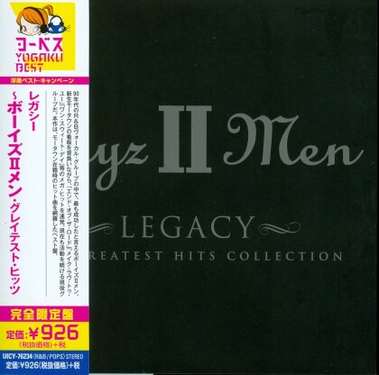 Boyz II Men - Greatest Hits - Legacy (Japan Edition, Limited Edition)