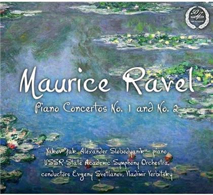 Maurice Ravel (1875-1937), Yakov Zak & USSR State Academic Symphony Orchestra - Piano Concertos No. 1 And No. 2