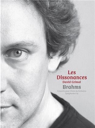 Johannes Brahms (1833-1897), David Grimal, David Grimal & Les Dissonances - Brahms Concerto Pour Violon & Orchestre