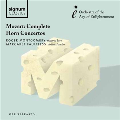 Wolfgang Amadeus Mozart (1756-1791), Margareth Faultless, Roger Montgomery & Orchestra of the Age of Enlightenment - Complete Horn Concertos - Live at Queen Elizabeth Hall, London on Thursday 25 October 2012