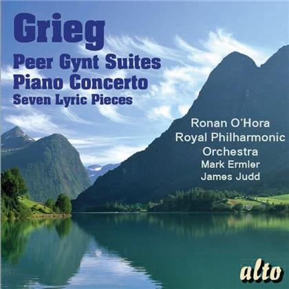 Edvard Grieg (1843-1907), Mark Ermler, James Judd & Ronan O'Hora - Peer Gynt Suites - Piano Concerto