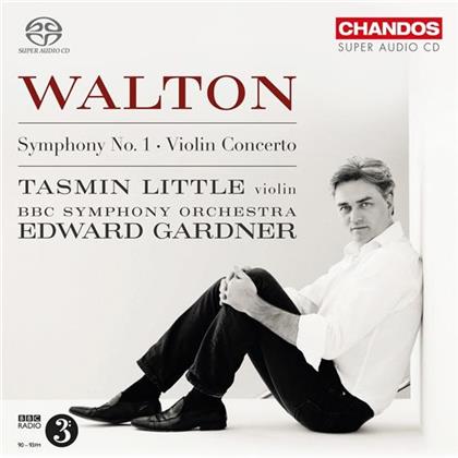 Tasmin Little & Sir William Walton (1902-1983) - Symphonie 1/Violkonzert (SACD)