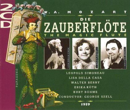 Léopold Simoneau, Lisa Della Casa, Walter Berry, Erika Köth, … - Zauberfloete - 1959 (2 CD)