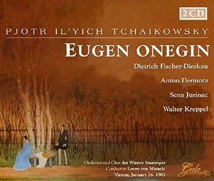 Chor der Wiener Staatsoper, Dietrich Fischer-Dieskau, Anton Dermota, Sena Jurinac, … - Eugen Onegin - Vienna, January 26, 1961 (2 CD)