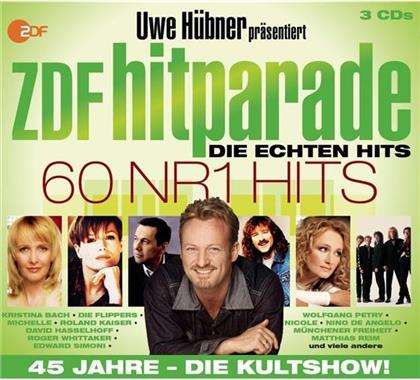 60 Nr. 1 Hits - ZDF Hitparade - Various - Uwe Hübner Präsentiert (3 CDs)