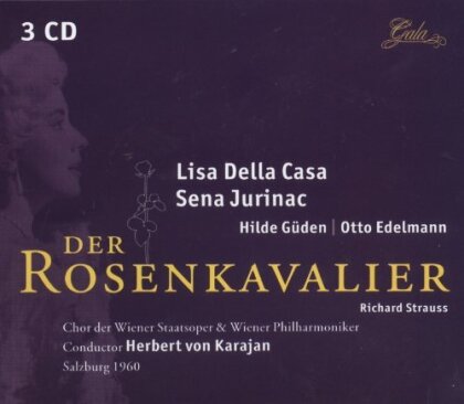 Sena Jurinac, Hilde Güden, Otto Edelmann, Richard Strauss (1864-1949), … - Rosenkavalier - Salzburg 1960 - + Bonus Track Schwarzkopf, Casa (3 CDs)