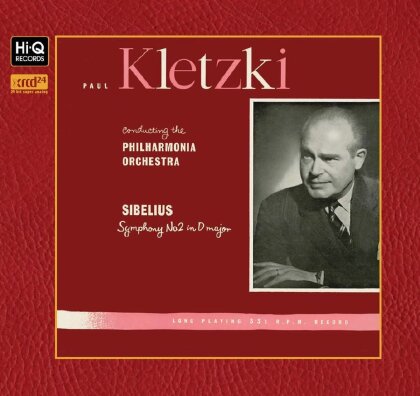 Philharmonia Orchestra, Jean Sibelius (1865-1957) & Paul Kletzki (1900-1979) - Symphony No.2 In D Mayor - Hi-Q Records xrcd