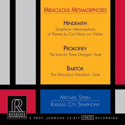 Michael Stern, Paul Hindemith (1895-1963), Serge Prokofieff (1891-1953), Béla Bartók (1881-1945) & Kansas City Symphony - Miraculous Metamorphoses - 24 Bit HDCD Reference Recordings