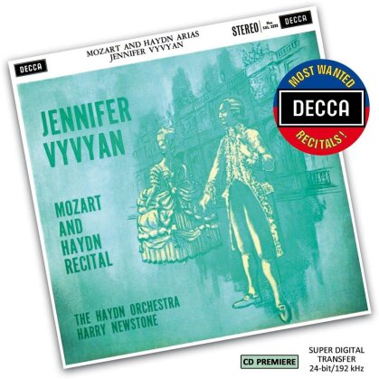 Jennifer Vyvyan, Wolfgang Amadeus Mozart (1756-1791), Franz Joseph Haydn (1732-1809), Harry Newstone & Haydn Orchestra - Mozart And Haydn Recital