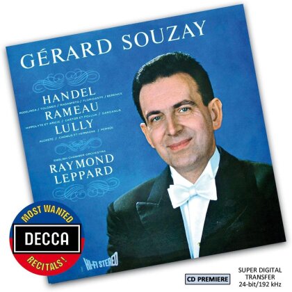 Gerard Souzay & Raymond Leppard - Gerard Souzay Sings Handel, Rameau, Lully