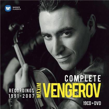 Maxim Vengerov, Mstislav Rostropovitsch, Daniel Barenboim, Max Bruch (1838-1920), Felix Mendelssohn-Bartholdy (1809-1847), … - Complete Recordings 1991-2007 (20 CDs)
