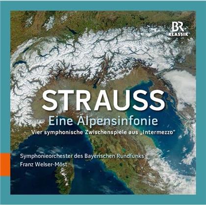 Richard Strauss (1864-1949), Franz Welser-Möst & Symphonieorchester des Bayerischen Rundfunks - Alpensinfonie