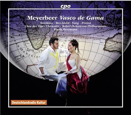Chor der Oper Chemnitz, Giacomo Meyerbeer (1791-1864), Frank Beermann & Robert Schumann (1810-1856) - Vasco De Gama (4 CD)