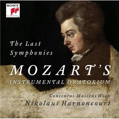 Wolfgang Amadeus Mozart (1756-1791), Nikolaus Harnoncourt & Concentus Musicus Wien - Symphonies Nos. 39, 40 & 41 (2 CDs)