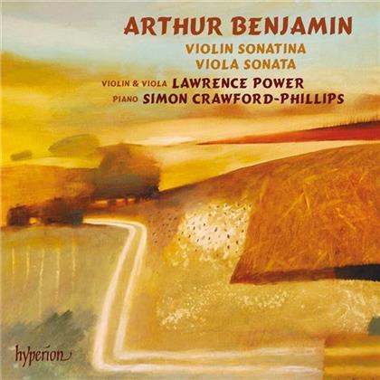 Arthur Benjamin (1893-1960), Lawrence Power, Lawrence Power & Simon Crawford-Phillips - Violin Sonatina - Viola Sonata