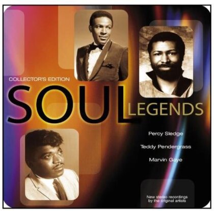 Percy Sledge, Marvin Gaye & Teddy Pendergrass - Soul Legends - Tin Box