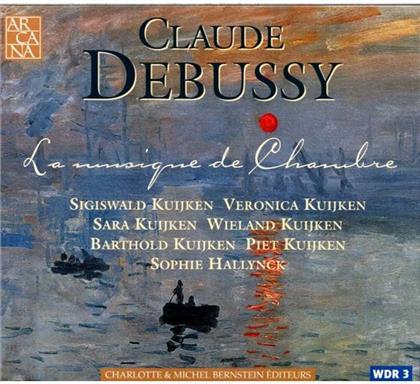 Sigiswald Kuijken, Veronika Kuijken, Sara Kuijken & Claude Debussy (1862-1918) - Quartett In G-Moll Op10, Sonate Fuer Cello & Klavier