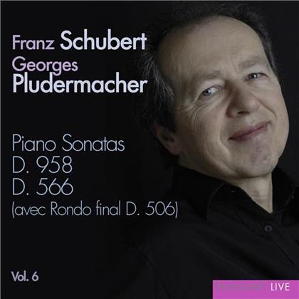 Franz Schubert (1797-1828) & Georges Pludermacher - Piano Sonatas D.958, D.566