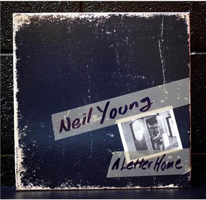 Neil Young - A Letter Home - Boxset - + 6 x 7 Inch Clear Vinyl Discs (LP + CD + DVD + Digital Copy + Book)
