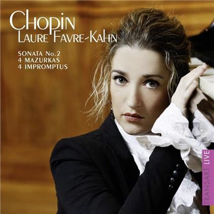 Frédéric Chopin (1810-1849) & Laure Favre-Kahn - Sonate No. 2, 4 Mazurkas, 4 Impromtus