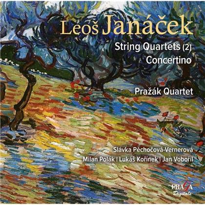 Prazak Quartet & Leos Janácek (1854-1928) - String Quartets (2), Concertino (Hybrid SACD)