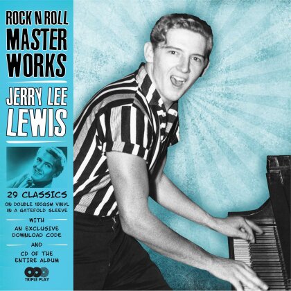 Jerry Lee Lewis - Rock'n'Roll Masterworks (2 LPs + CD + Digital Copy)
