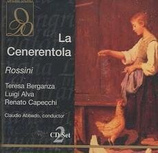 Luigi Alva, Renato Capecci, Gioachino Rossini (1792-1868), Claudio Abbado & Teresa Berganza - La Cenerentola - Live May 1971 (2 CDs)