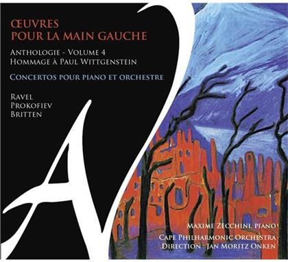 Maurice Ravel (1875-1937), Benjamin Britten (1913-1976), Jan Moritz Onken, Maxime Zecchini & Orchestre Philharmonique du Luxembourg - Oeuvres Pour La Main Gauche Anthologie Vol. 4