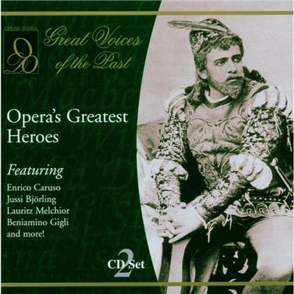 Enrico Caruso & Lauritz Melchior - Opera's Greatest Heroes (2 CDs)