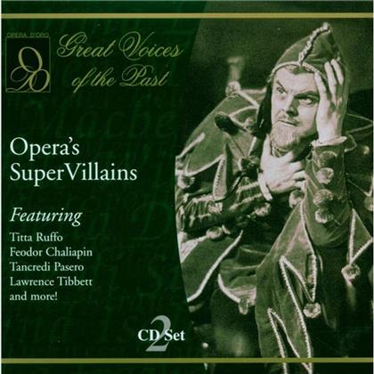 Feodor Chaliapin & Tibbett, Lawrence (1896-1960) - Opera's Super Villains (2 CDs)