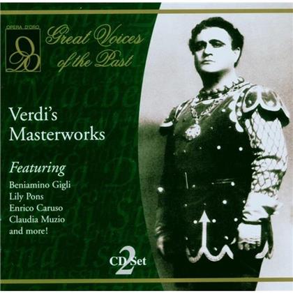 Lily Pons, Beniamino Gigli & Giuseppe Verdi (1813-1901) - Verdi's Masterworks (2 CDs)