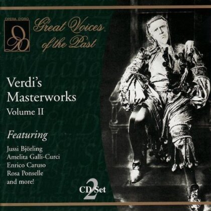 Rosa Ponselle, Enrico Caruso & Giuseppe Verdi (1813-1901) - Verdi's Masterworks, Vol. 2 (2 CDs)