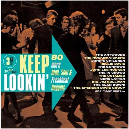Keep Lookin' - 80 More Mod, Soul & Freakbeat Nuggets (3 CDs)