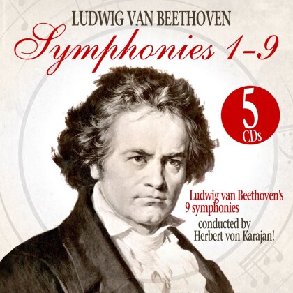 Ludwig van Beethoven (1770-1827) & Herbert von Karajan - Sinfonien 1-9 - Symphonies 1-9. The Box (5 CDs)