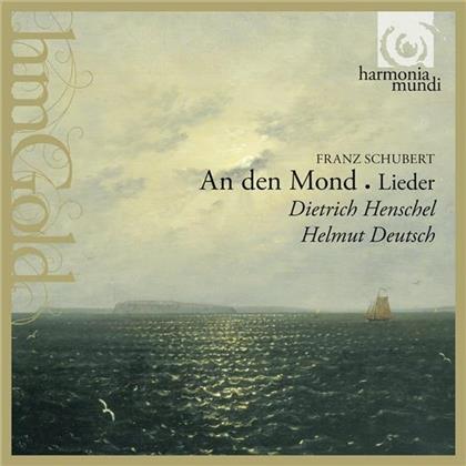 Franz Schubert (1797-1828), Dietrich Henschel & Helmut Deutsch - An Den Mond - Lieder - Harmonia Mundi Gold