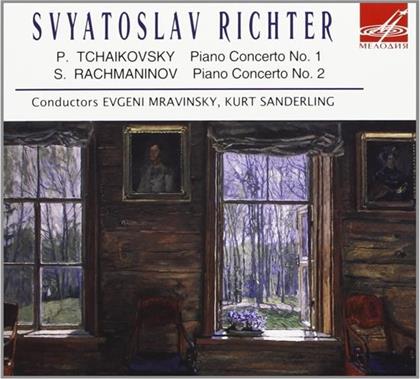 Peter Iljitsch Tschaikowsky (1840-1893), Sergej Rachmaninoff (1873-1943), Evgeny Mravinsky, Kurt Sanderling, … - Konzert Fuer Klavier Nr1 / Klavierkonzert Nr2