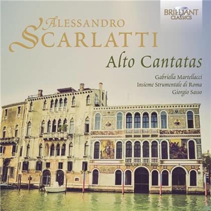 Gabriella Martellacci, Alessandro Scarlatti (1660-1725), Giorgio Sasso & Insieme Strumentale di Roma - Kantaten Für Alt - Alto Cantatasd