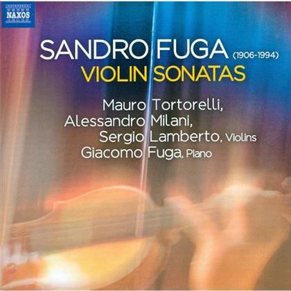 Sandro Fuga, Mauro Tortorelli, Alessandro Milani, Sergio Lamberto & Giacomo Fuga - Violinsonaten - Sonates pour Violon et Piano